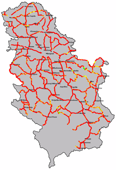 2g gsm network telekom-srbija