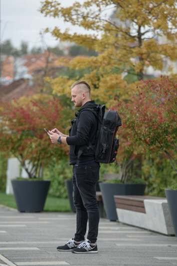 Сл. 3 Мерна опрема коришћена за walk тест мерења