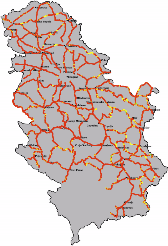 2g gsm network telekom-srbija